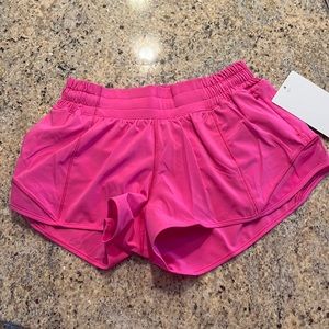 Sonic Pink Lululemon 2.5 Shorts